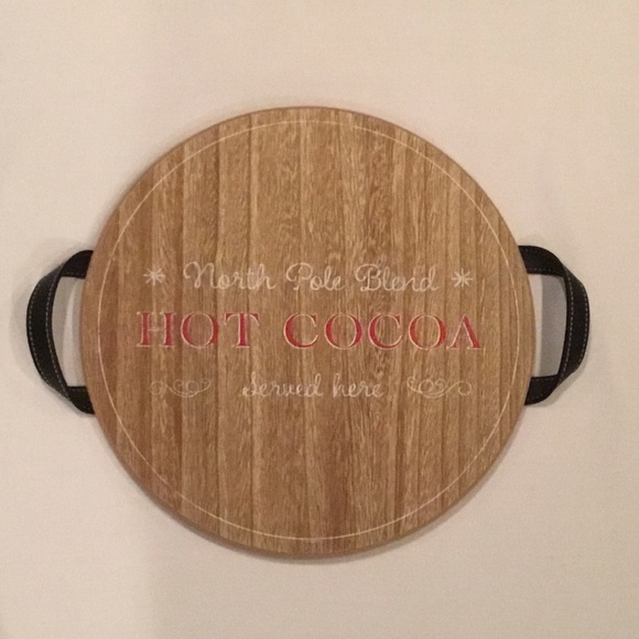 North Pole Blend Hot Cocoa Round Tray - Picture 2 of 3
